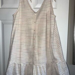 LOFT Multicolor Textured Dress